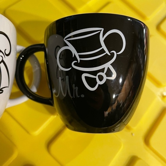 Disney Parks black and white Mr. & Mrs. Mugs - Picture 3 of 9